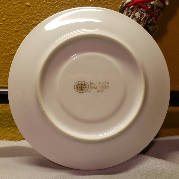 Vtg Saucer Allegro By Royal Worcester # RW ALL - Picture 5 of 5